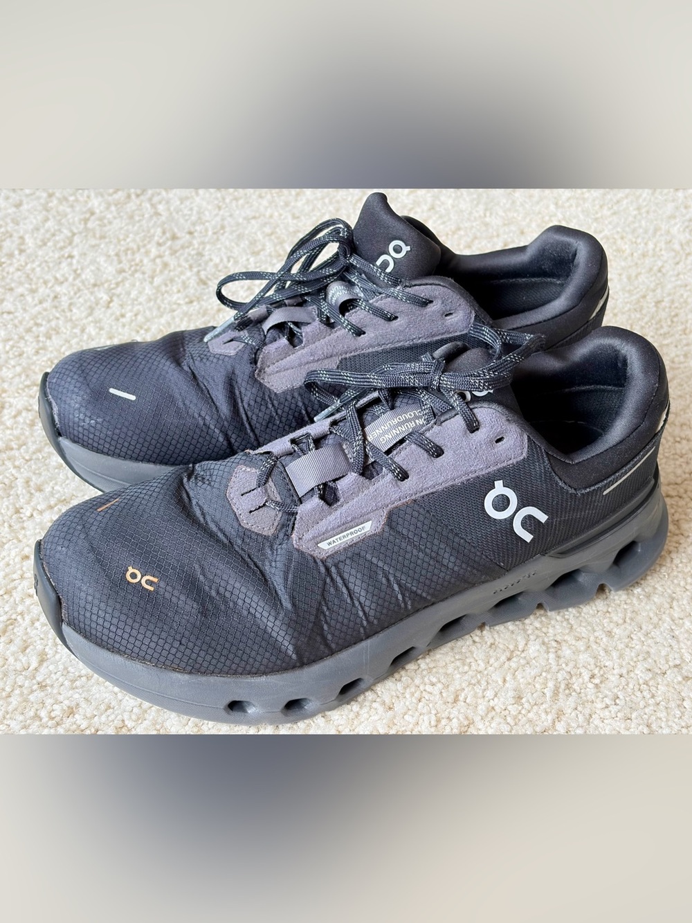ON Running Men's Cloud Runner Waterproof Hiking Athletic Shoes